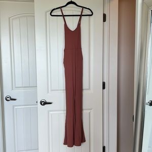 Knit Flared Jumpsuit